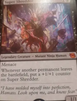 Super Shredder – TMNT Universes Beyond MTG Rare | Non-Foil | Near Mint - Image 2