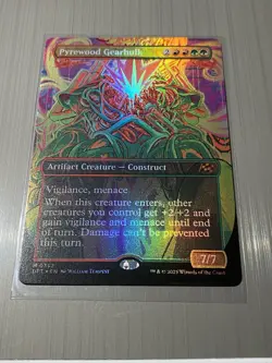 Pyrewood Gearhulk (Borderless) Aetherdrift Foil - Image 1