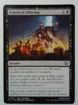 Fanatical Offering *Common* Magic MtG x1 The Lost Caverns of Ixalan - Image 1