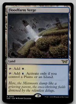 Floodfarm Verge R Duskmourn: House of Horror 259 NM - Image 1