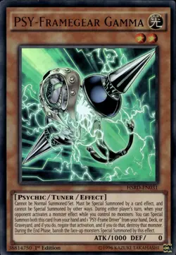 PSY-Framegear Gamma EU 1st Ed Ultra Rare HSRD-EN031 Yu-Gi-Oh! - Image 1