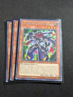 Yugioh - 3x Zubababancho Gagagacoat LED6-EN035 1st Rare NM - Image 1