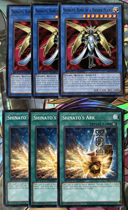 YuGiOh PLAYSET Shinato, King Of A Higher Plane SBC2-ENI01 & Shinato's Ark ENI02 - Image 1