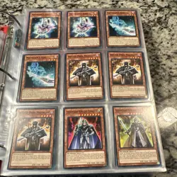 Konami Yu-Gi-Oh! TCG Binder Collection Dark Magician Girl Timaeus Gardna Lot - Image 2