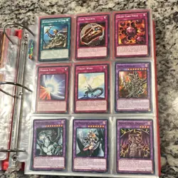 Konami Yu-Gi-Oh! TCG Binder Collection Dark Magician Girl Timaeus Gardna Lot - Image 5