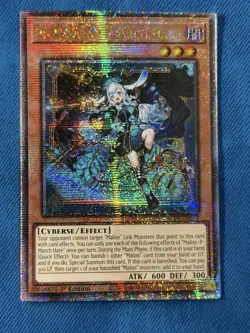Yugioh Maliss P March Hare ALIN-EN023 1st Edition Quarter Century Secret Rare NM - Image 1
