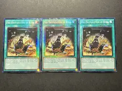 3x Pre-Preparation Of Rites | RA01 | Collectors Rare | NM | 1st Ed | YuGiOh! - Image 1