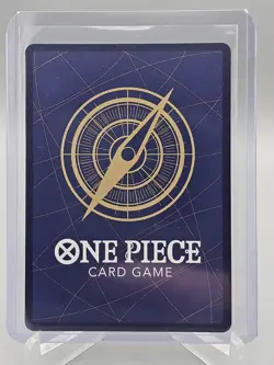 One Piece Royal Blood Tashigi OP10-032 SR Alternate Art Parallel Navy SR NM - Image 2