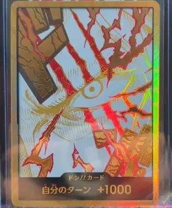 One Piece Card Game Shanks JP Gold Don!! Card Foil - Image 1