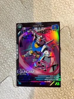 Gundam arsenal base card gundam pr rare BANDAI JAPAN TCG - Image 1