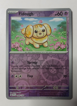 Pokemon card SCARLET & VIOLET Reverse Holo FIDOUGH (098/198) Mint/NM - Image 1