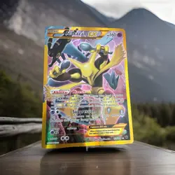 Alakazam EX Secret Rare Holo Pokemon Card TCG Fates Collide 125/124 - Image 1