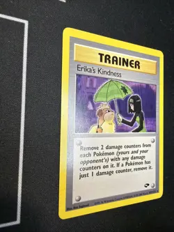 Pokemon Card Gym Challenge Rare Erika's Kindness 103/132 - NEAR MINT - Image 3