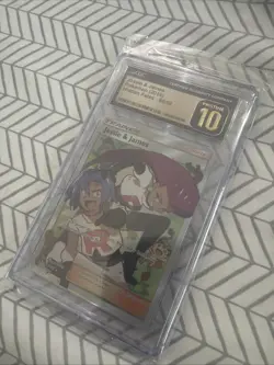 Pokemon TCG Jessie & James Trainer Full Art Ultra Rare Card 68/68 Hidden Fates - Image 1