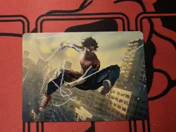 Spider Man Gold Stamped Art Card 31/54 Near Mint Condition - Image 1