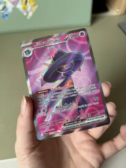 Mismagius ex 112/094 Full Art Holo Phantasmal Flames Pokemon Card - Image 2