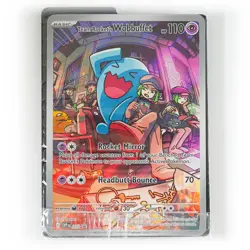 Pokemon - Team Rocket's Wobbuffet - SVP203 - Black Star Promo Card - Sealed - Image 1