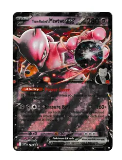 Team Rocket's Mewtwo ex Promo SV: Scarlet & Violet Promo Cards 205 NM - Image 1