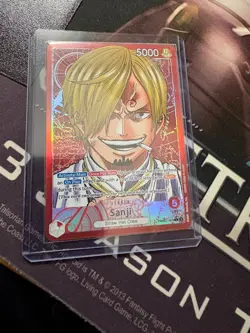 Sanji PRB01-001 Leader Alt Art PRB-01 One Piece Card English M/NM - Image 3