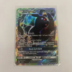 Umbreon GX SM36 Black Star Promo Full Art Holo 200 HP Pokemon TCG Card - Image 1