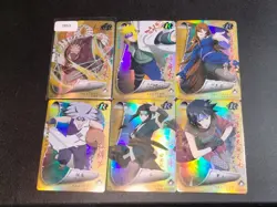 Minato Namikaze 6 Card Naruto Shippuden Trading Card Anime CCG - Image 1