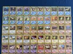 Pokemon TCG Vintage GYM Heroes LOT of 95 Cards LP 1st Edition Trainer Lot 1/2 - Image 2