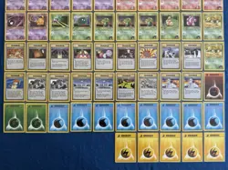 Pokemon TCG Vintage GYM Heroes LOT of 95 Cards LP 1st Edition Trainer Lot 1/2 - Image 3