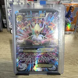 Pokemon M Alakazam EX Full Art Ultra Rare Holo Fates Collide 118/124 210HP Card - Image 1
