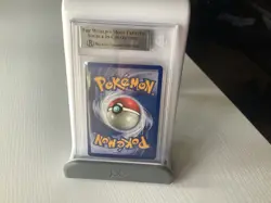 Pokemon TCG Dragonite Holo Rare Unlimited Fossil Damaged Card 4/62 BGS 9 - Image 3