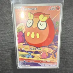 Pokemon Darumaka 097/086 Sv: Black Bolt Illustration Rare Holo English Card - Image 1