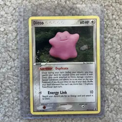 Pokemon Ditto EX Delta Species 35/113 2005 Basic Card Lightly Played - Image 1