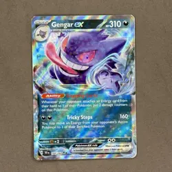 Gengar ex 104/162 Pokemon TCG Card S&V Temporal Forces NM - Image 1