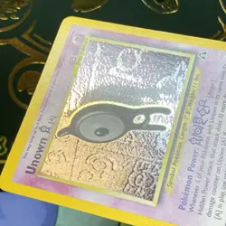 Unown A 14/75 Neo Discovery Pokemon Card Holo Rare Lightly Played LP + - Image 5