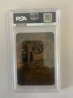 2023 Sorcery Contested Realm ALPHA FOIL Purge Juggernaut PSA 10 #2541 - Image 2