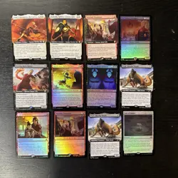 Magic the Gathering Lot - Avatar The Last Airbender - 12 Rares - Image 1