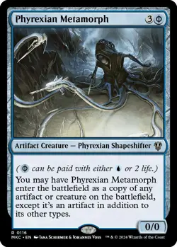 Phyrexian Metamorph [Murders at Karlov Manor Commander] Magic MTG - Image 1