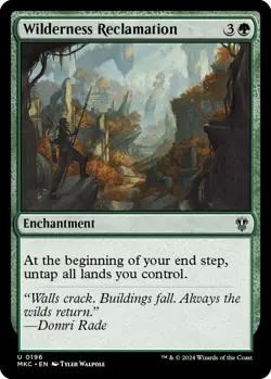 Wilderness Reclamation [Murders at Karlov Manor Commander] Magic MTG - Image 1