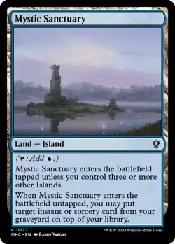 Mystic Sanctuary [Murders at Karlov Manor Commander] Magic MTG - Image 1