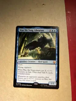 Wan Shi Tong, Librarian Avatar Set Legendary Creature Blue #0078 2025 English - Image 1