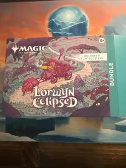 Magic The Gathering Lorwyn Eclipsed Empty Bundle Box With Spindown Life Counter - Image 1