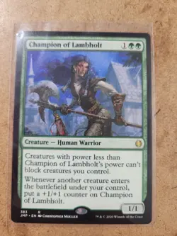 1x MTG - Champion of Lambholt (383) - Jumpstart - JMP - Image 1