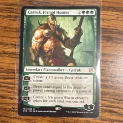 Wizards of the Coast Garruk, Primal Hunter Planeswalker Mythic C19 167/302 - Image 1