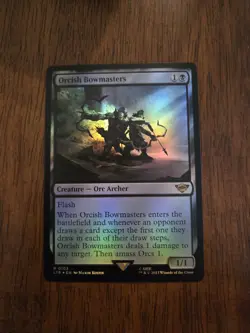 MTG Magic the Gathering FOIL Orcish Bowmasters 103 NM / MINT - Image 1