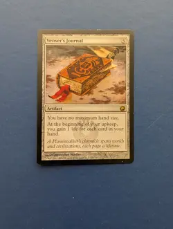 MTG Venser's Journal: Scars of Mirrodin #220 – EX - Image 1