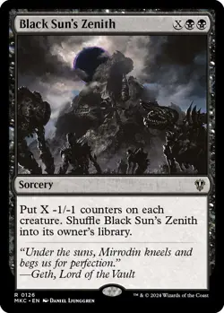 Black Sun's Zenith [Murders at Karlov Manor Commander] Magic MTG - Image 1