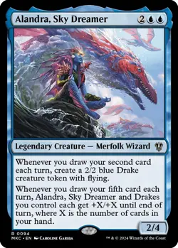 Alandra, Sky Dreamer [Murders at Karlov Manor Commander] Magic MTG - Image 1