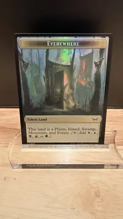 Everywhere Copy Double-Sided Token Duskmourn: House of Horror Foil - Image 1