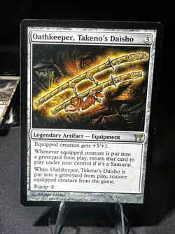Oathkeeper, Takeno's Daisho *Champions of Kamigawa* MTG Magic the Gathering - Image 1