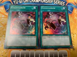 Yugioh 2X Gagagadraw - CBLZ-EN055 1ST EDITION NM - Image 1