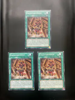 Yugioh Gagagarevenge YS13-EN026 Common 1st Edition MP X3 - Image 1